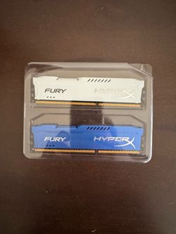 HyperX Fury 8GB (2x4GB) DDR3 RAM Kit 1600mhz