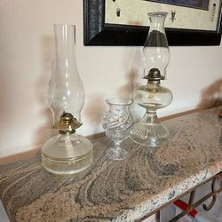 Antique Oil Lamps 