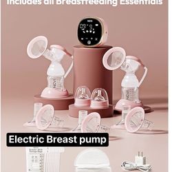 Electric breast pump