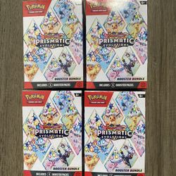 Pokémon Prismatic Booster Bundle 