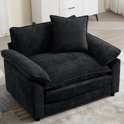 Cozy Black Armchair