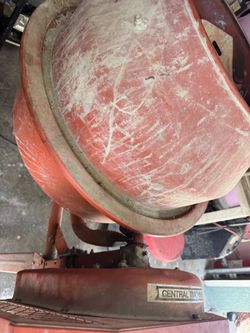 Central Machinery Gas Cement Mixer