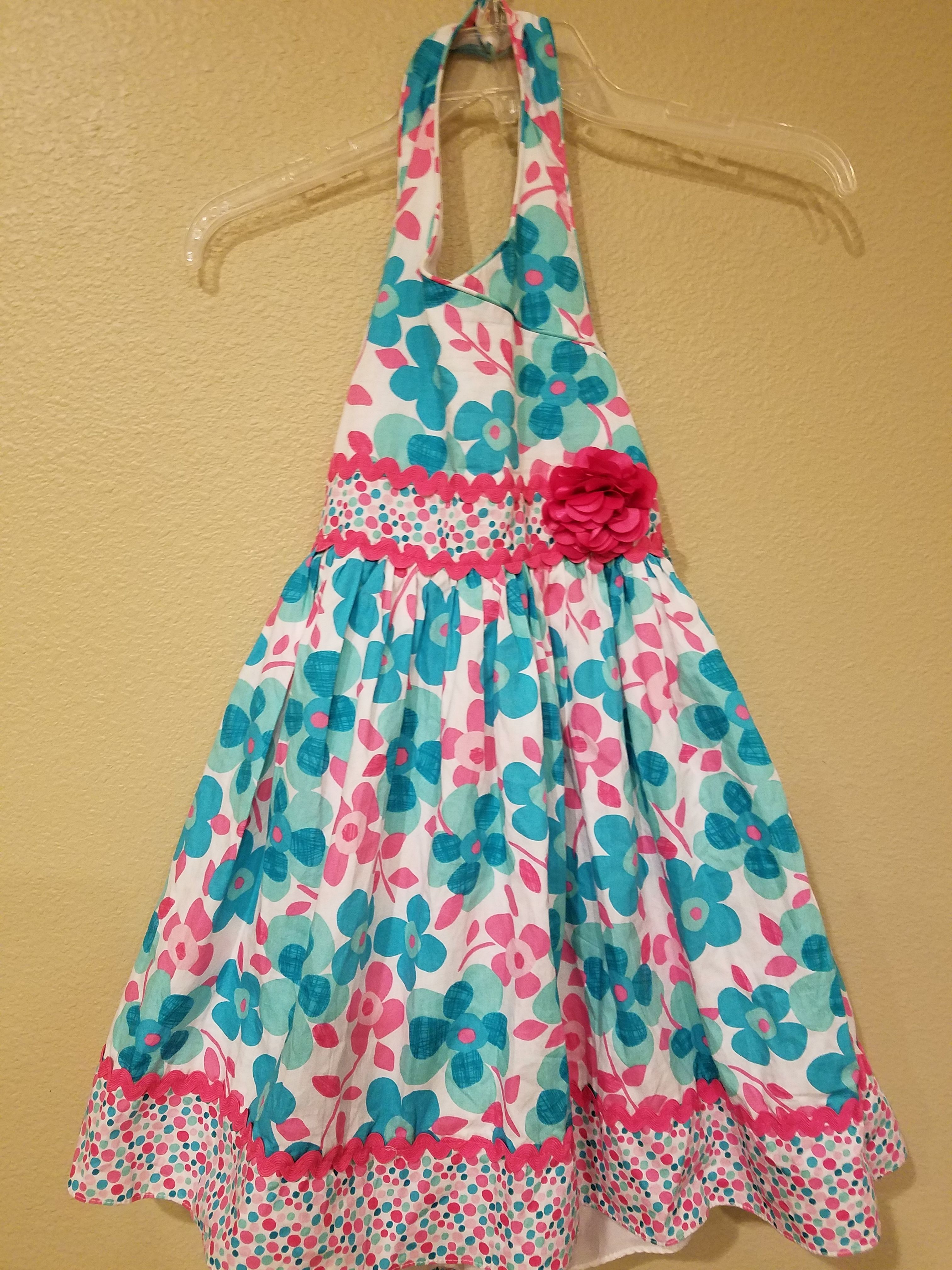 Girls size 6 flower dress