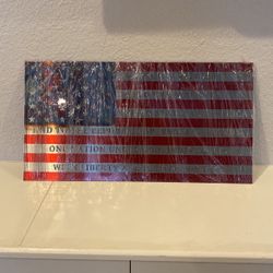 Pledge Of Allegiance Metal Sign