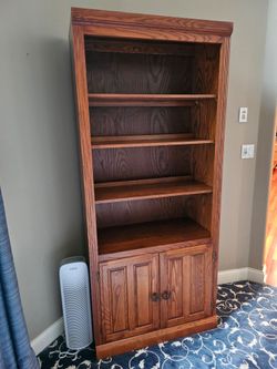 Wood Book Shelf