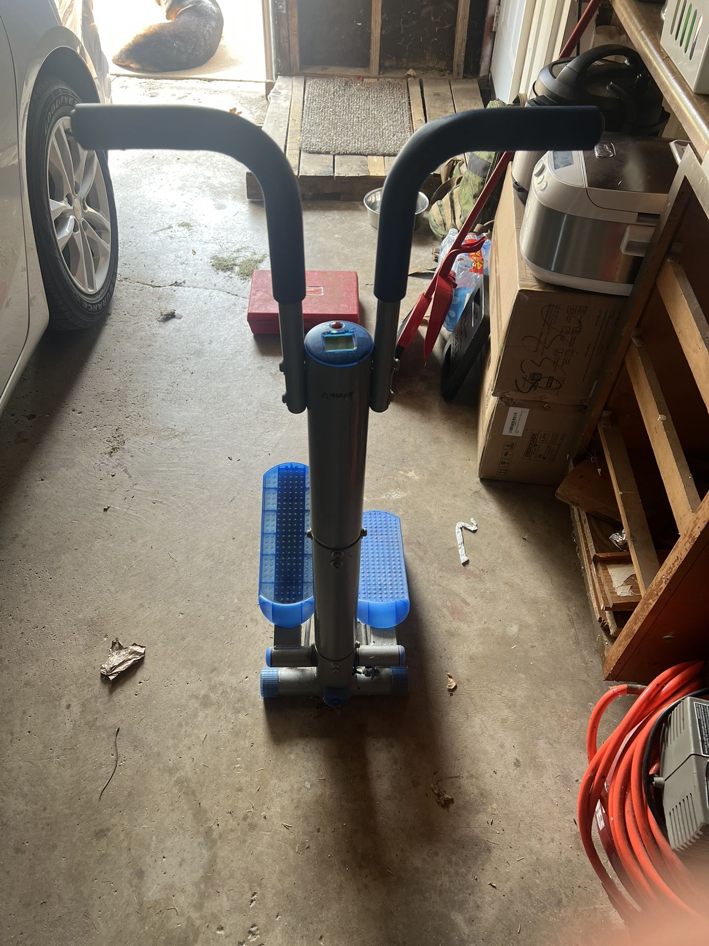 Mini Stepper with Resistance Bands - Get Fit at Home!