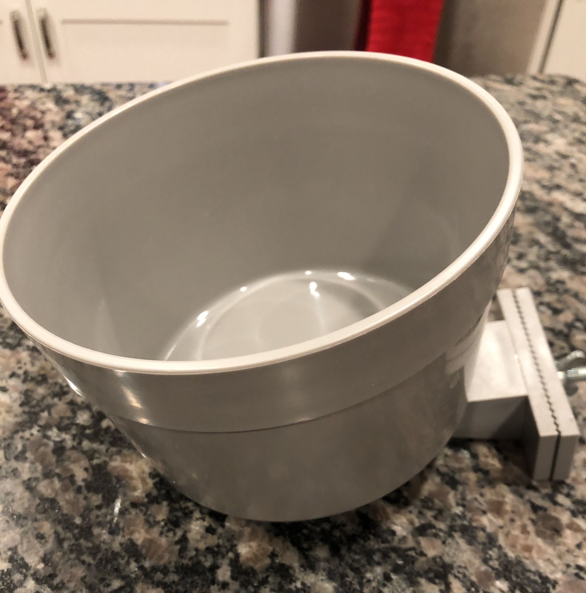 Dog crate attachable water bowl