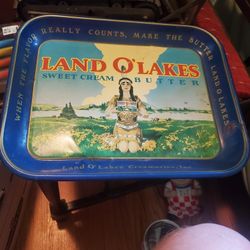 Land O Lakes Butter Tray Vintage