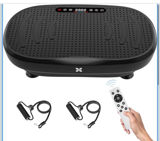 Vibration plate exercise machine