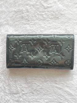 Louis Vuitton Navy Blue Monogram Vernis Zip Around Wallet Louis