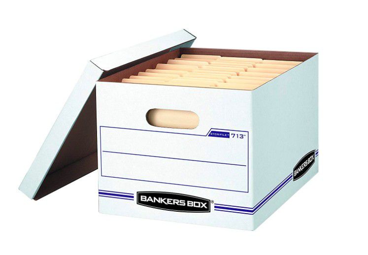 Bankers Box Stor/File Storage Box with Lift-Off Lid