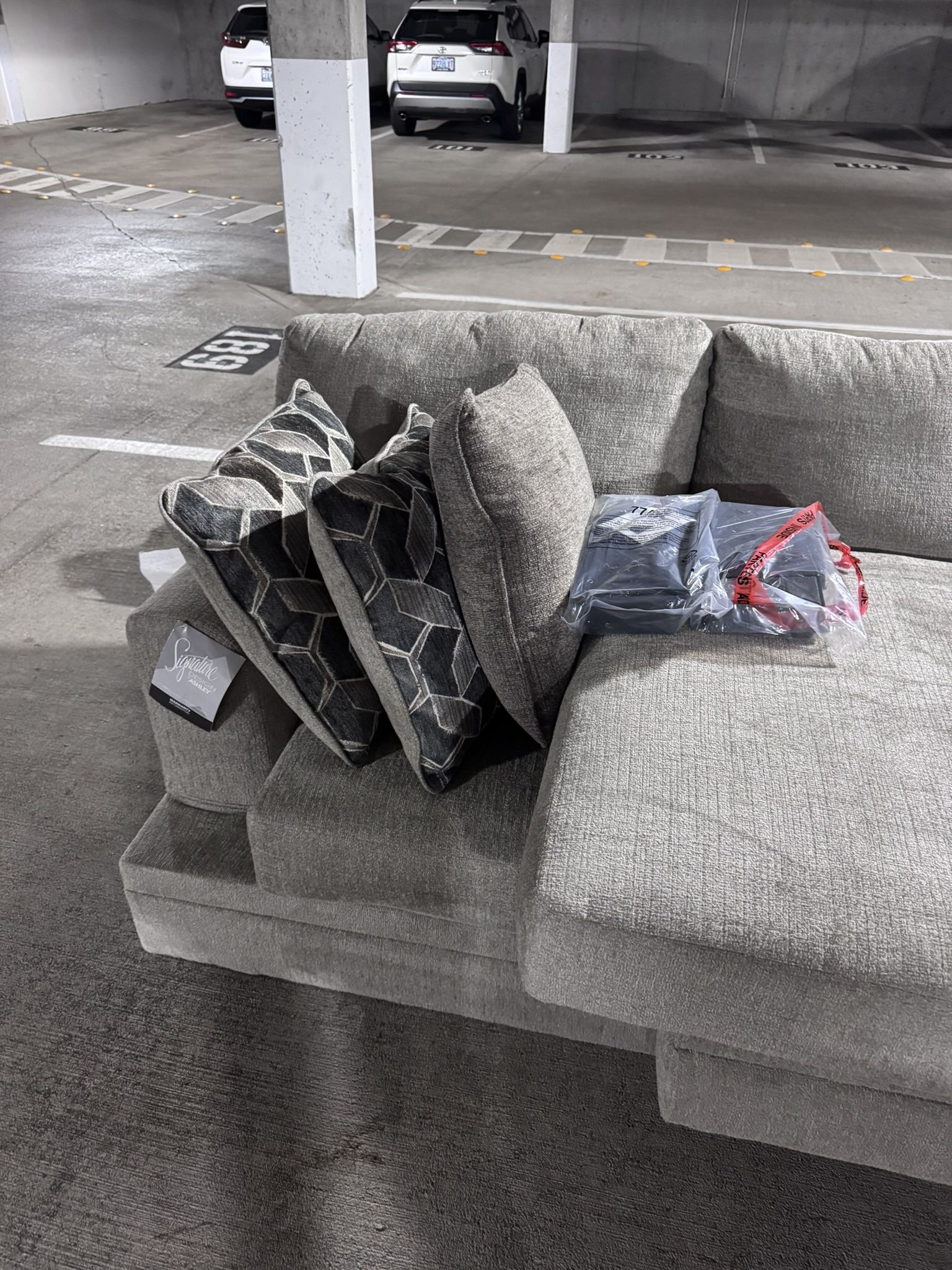 Brand New Three Seater Sofa Chaise