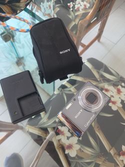 Sony Cyber-shot Digital Camera with Case and Charger