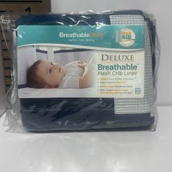 Breathable Baby Deluxe Breathable Mesh Crib Liner 