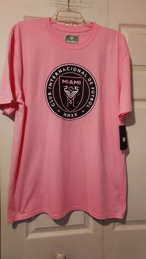 Fanatics Mens Lionel Messi Pink Inter Miami Futbol Soccer New MLS 10 New XL