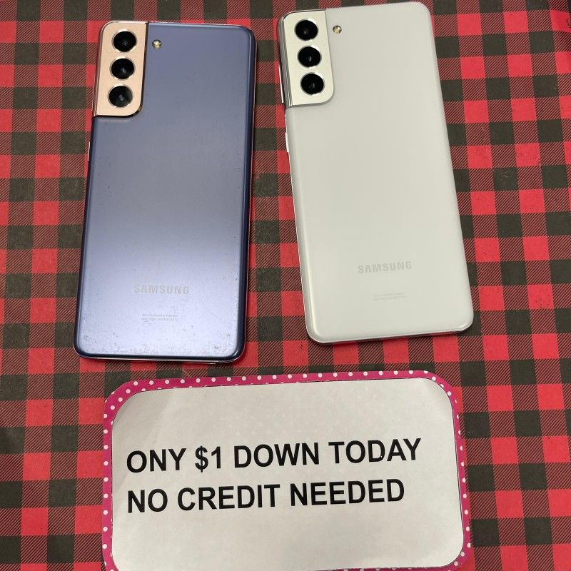 Samsung Galaxy S21 Plus 5G Unlocked PAYMENTS AVAILABLE $1 Down Today