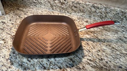 Rachael Ray® Cucina 11-in. Nonstick Hard-Anodized Square Grill Pan
