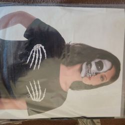 Shirt Wigh Skeleton Hands