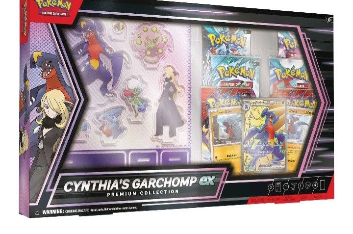 Pokemon Cynthia Garchomp EX 
