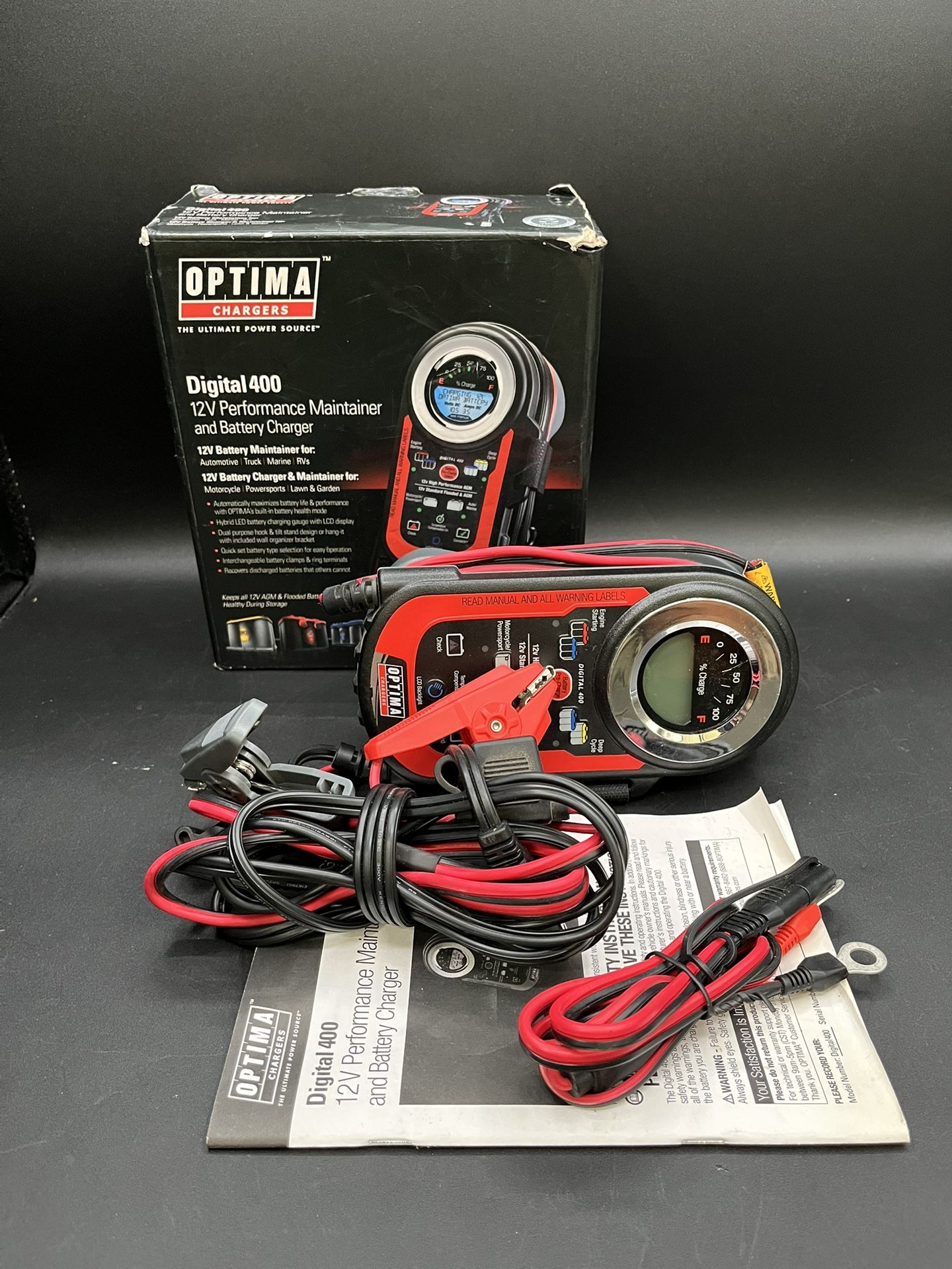 Optima Chargers Digital 400 12v *5021