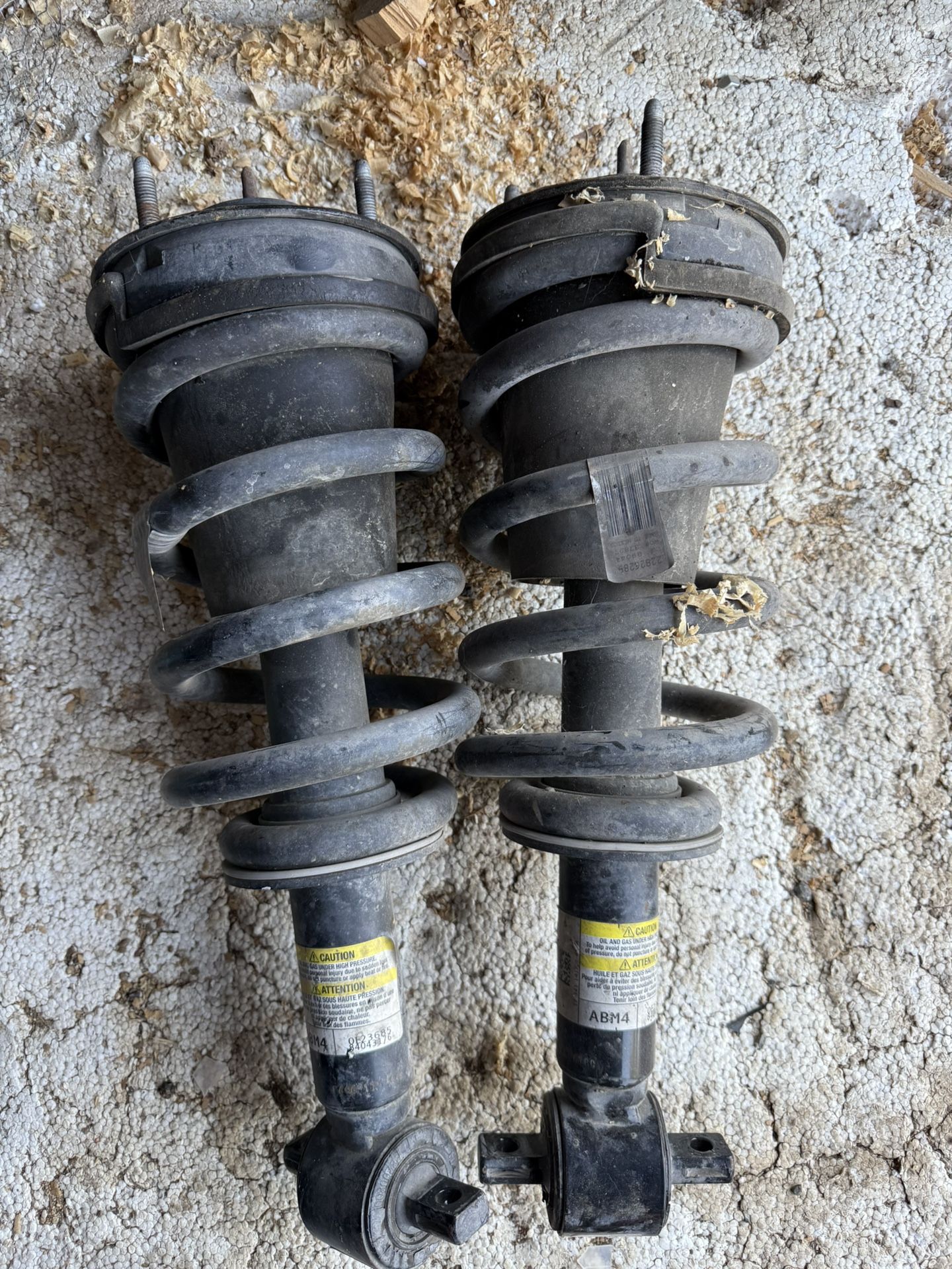 2018 Chevrolet Silverado Texas Edition Front Shocks