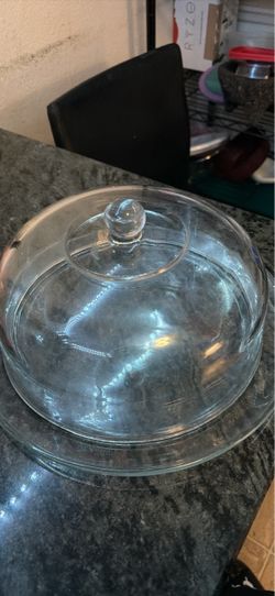 Cake /cupcakes heavy glass