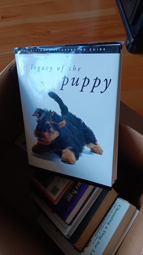 Box Of Dog Related Books (7)