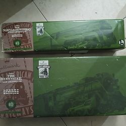 746 NORFOLK AND WESTERN  /. 726 BERKSHIRE STEAM LOCOMOTIVE