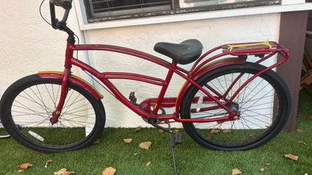 Red bike