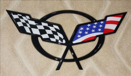 1pc Corvette badge