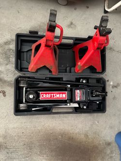 Craftsman car jack with stand
