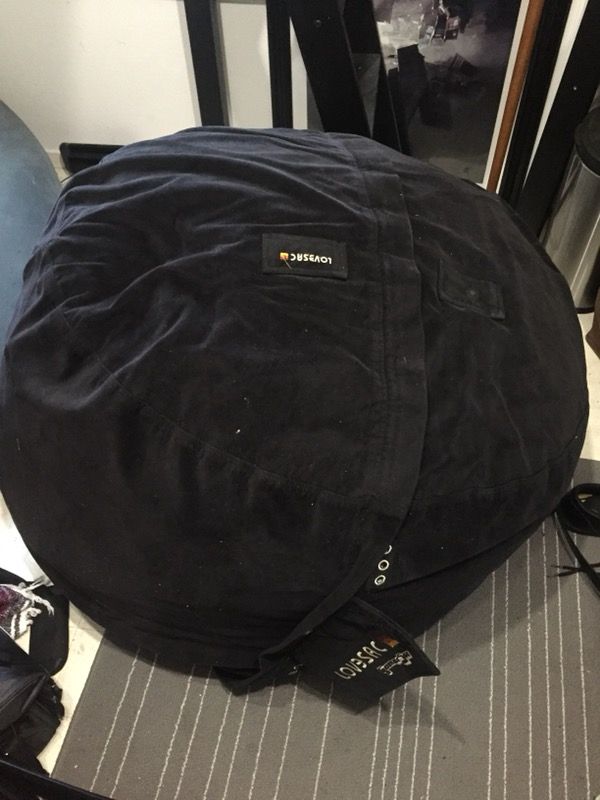 Lovesac Gamersac Black Velvet