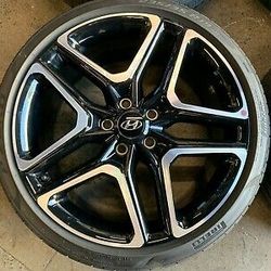Genesis Wheels Santa Fe Veloster Kona Accent Tucson Hyundai Elantra Rims 