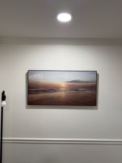 Ocean Sunset Photo Wall Decor 40 w x 20 l