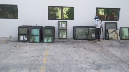 37” x 38” Mr. Glass Hurricane Impact Window