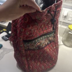 Vera Bradley drawstring backpack