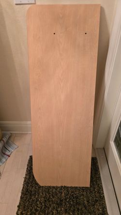 Wood shelves (various sizes) and matching cabinet