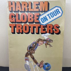 Vintage 1978 Harlem Globetrotters on Tour Souvenir Program Book