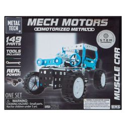Mech Motors Motorized Metal Vehicle Construction Kit