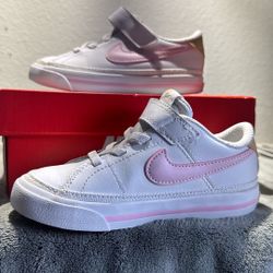 Nike Borough Low Recraft (td) White/ Pink Size 9c