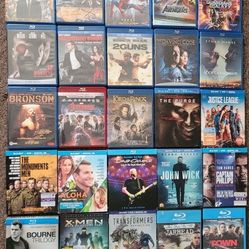 Bluray Blu Ray Movie Lot Bundle 33
