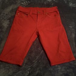 True religion shorts size 32
