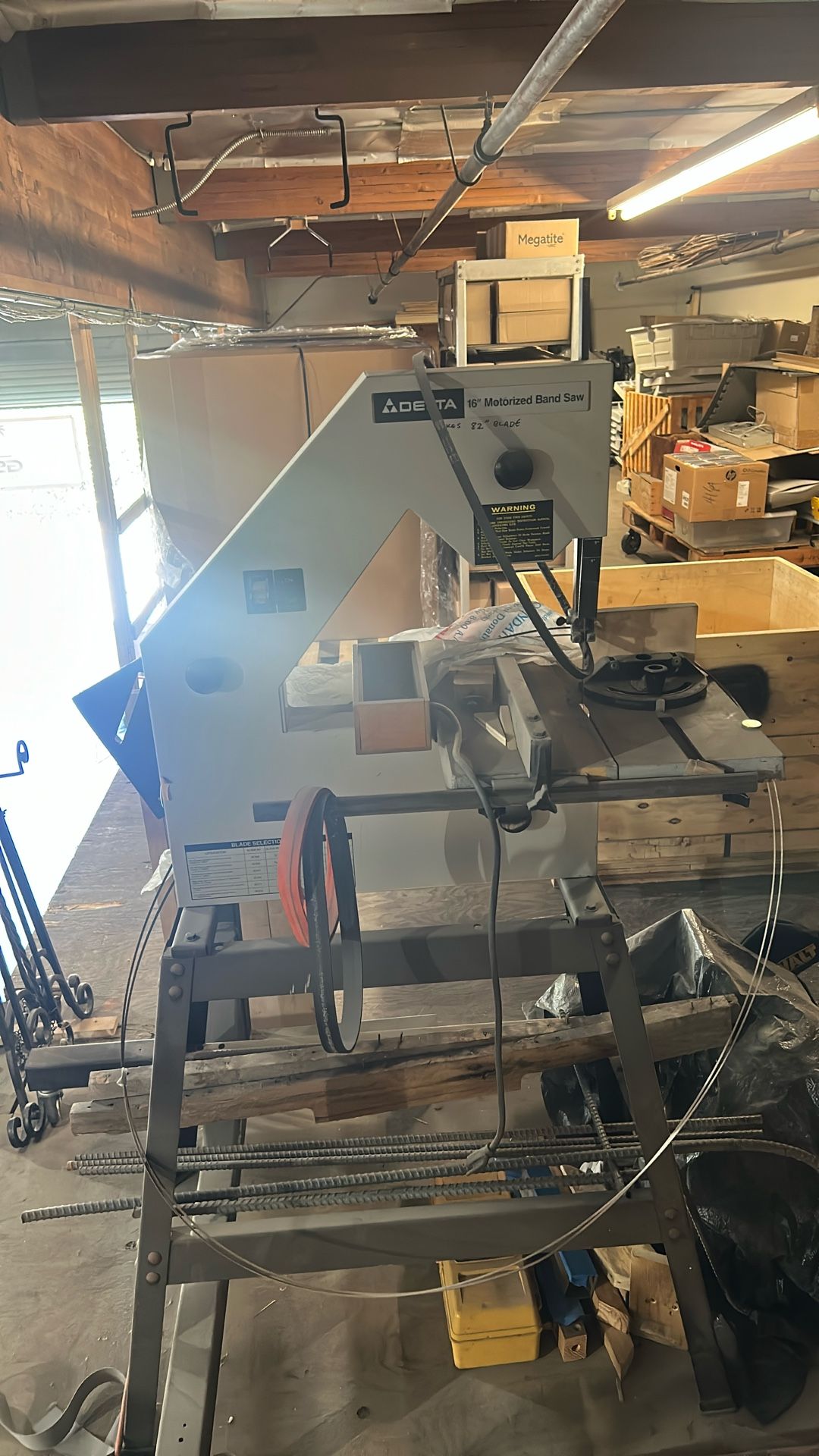 Delta 16” Motorized Band Saw