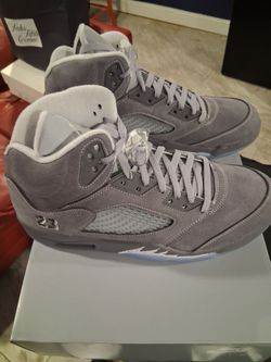 Air jordan 5 retro wolf grey