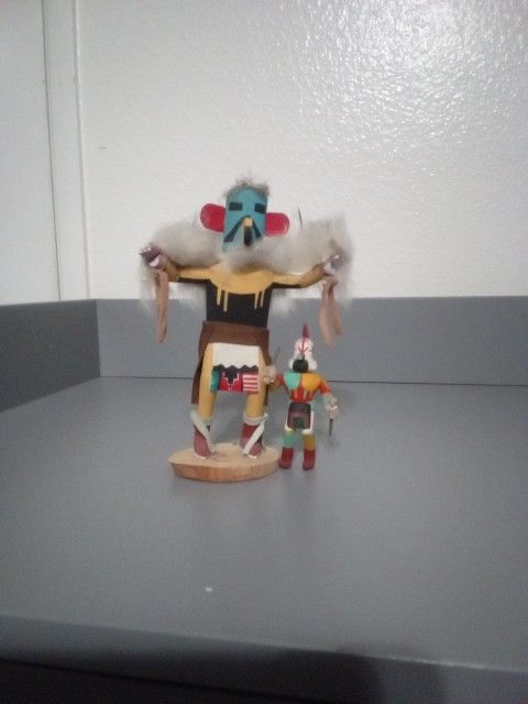 Kachina Dolls 4" And 7"