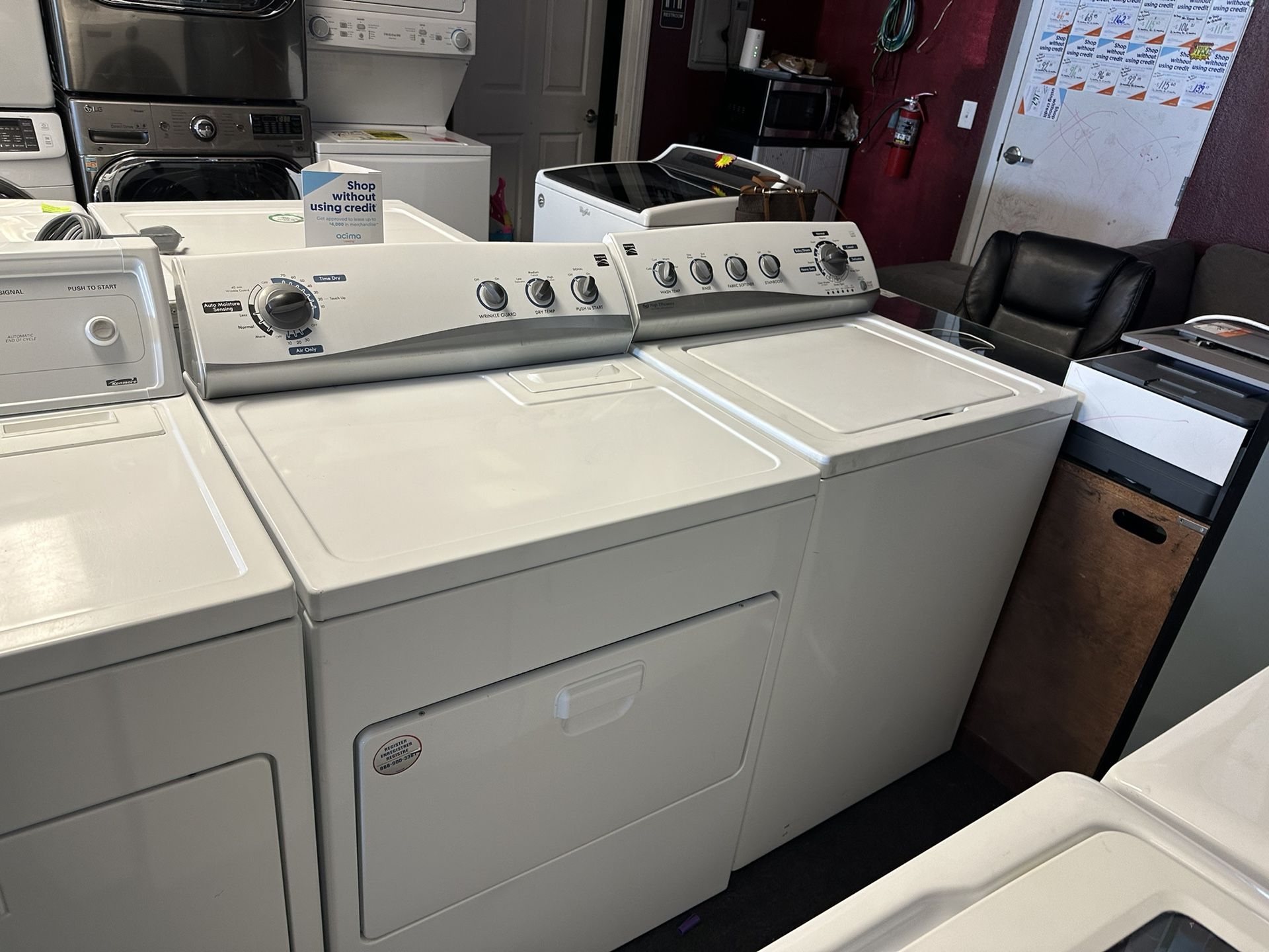 Kenmore Washer And Gas Dryer