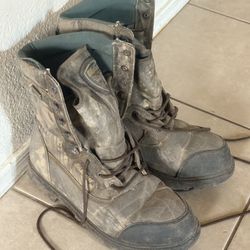 LaCrosse 500 gm Hyper‑Dri Camo Hunting Work Boots Men's Size 10.5 Water‑Resist