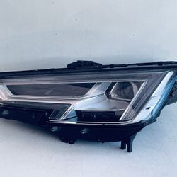 2017-2019 AUDI A4 LEFT DRIVER SIDE HEADLIGHT FULL LED OEM