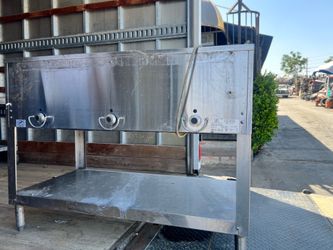 Steam table , electric