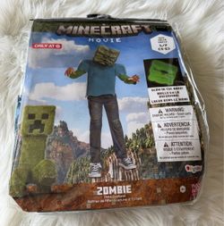 New! Minecraft Movie Zombie Costume *Size 4-6